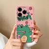 For Infinix Note 40X Zero 40 Hot 50 50i Pro Plus Smart 9 5G 4G Phone Cases Popular Cartoon Dinosaur Cute Style Liquid Silicone Covers For Infinix Capa