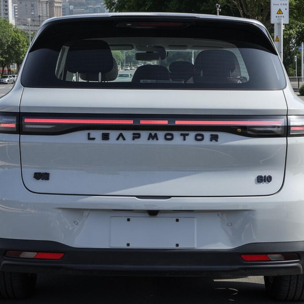 Для Leapmotor B10 Черный Эмблема Аксессуары Английский Логотип Черная Модификация Наклейка на Кузов