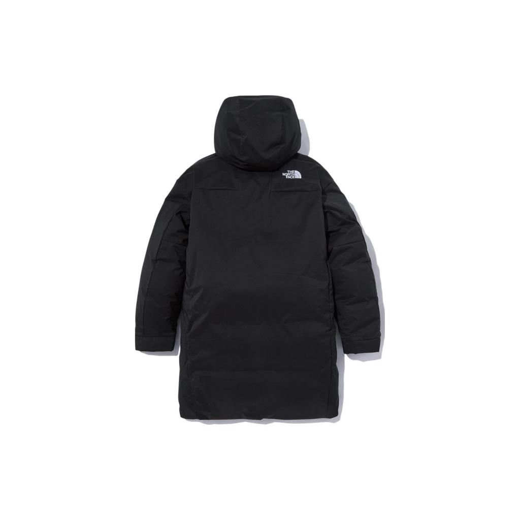 The North Face AIR HEAT Однотонное пальто на флисовой подкладке с вышивкой логотипа Пуховик Мужской Черный NC2DN50A