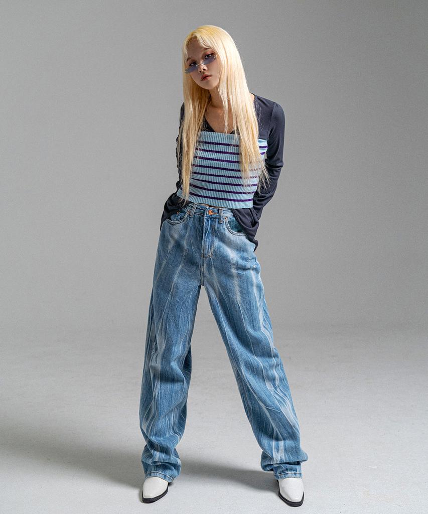 PANDORAFIT [Широкие] Джинсы Pacific