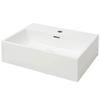 VidaXL Basin with Tap Hole Ceramic 51.5x38.5x15 Cm Toilet Sink 142346