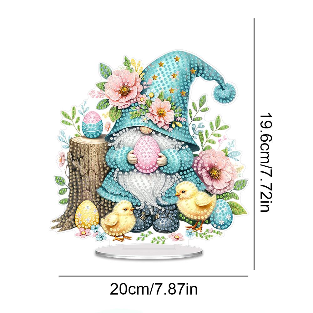 Акриловый Розовый Эльф Девочка Настольный Набор для Алмазной Живописи Украшение Наборы Настольные Наборы для Алмазного Искусства 5D DIY Алмазное Искусство Настольные Украшения