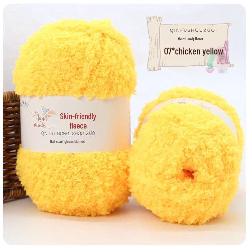 Coral Fleece Yarn Towel & Scarf DIY Material Pack