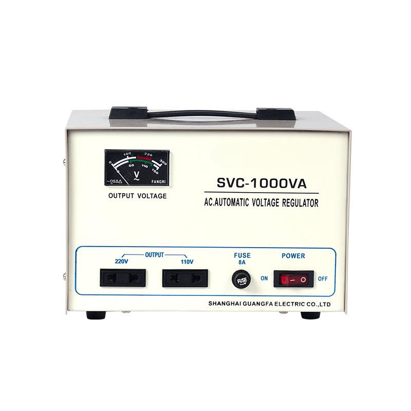 220V AC Voltage Stabilizer Household Portable Single Phase Voltage Regulator Automatic Intelligent Isolared Power Supply