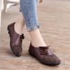 Women Shoes Genuine Leather Casual Flats Sneakers Women Spring Autumn Ballet Flats Patchwork Designed Non-slip New Casua