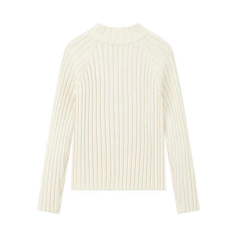 ELLE KIDS Girls' Ribbed Knit Cardigan