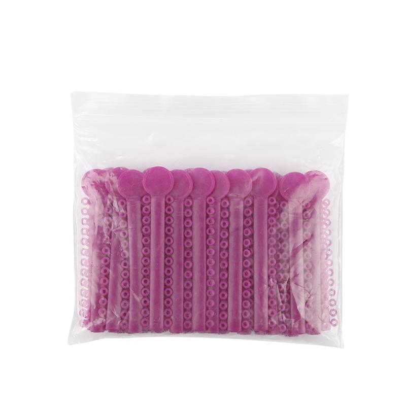 1 упаковка = 1040 шт./40 палочек, ортодонтические лигатуры, зубные резинки для брекетов, подтяжки, 38 цветов на выбор