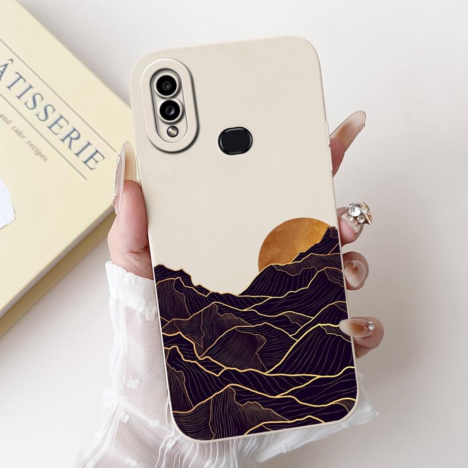 Чехол для Samsung Galaxy A10 A105F A10s A107F Мягкая задняя крышка из жидкого силикона для Samsung M01s SM-M017F Чехол Кролик Кошка Панда