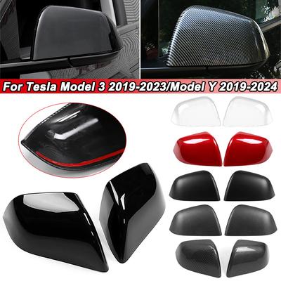 ABS Защитная крышка зеркала заднего вида для Tesla Model 3/Model Y - Глянец/Мат/Вид под карбоновое волокно Корпус крышки зеркала заднего вида