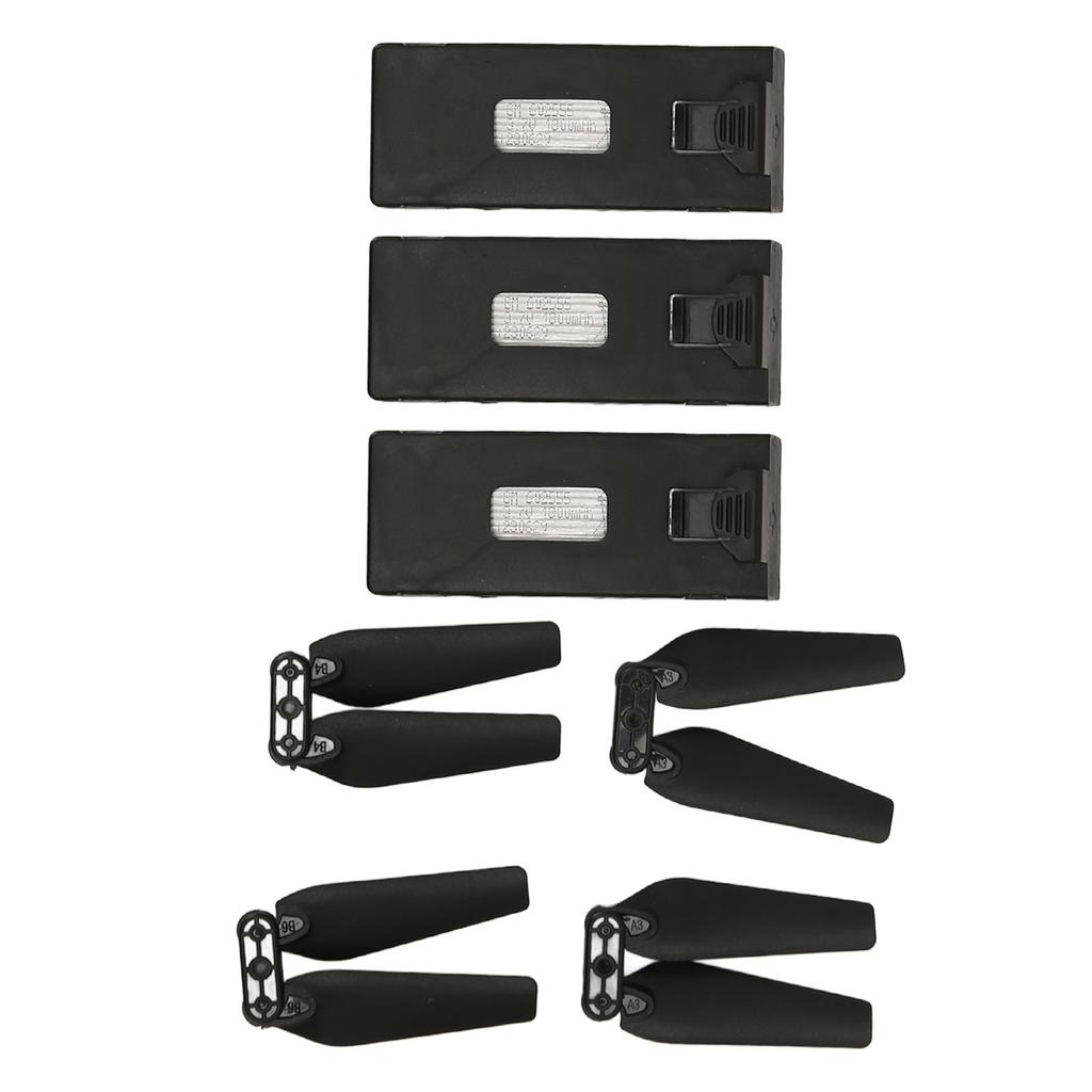 3 шт. 3,7 В 1800 мАч Аккумулятор для дрона Подключи и играй Аккумулятор для RC БПЛА с лопастями пропеллеров для E88 E88PRO E525 E99 E99PRO P1 K3