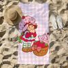 Towel Beach Towel Oversized Quick S-ShortcakesE Dry Towel S-Strawberry Absorbent Soft Swim BeachTowels for Kawaii Men Women