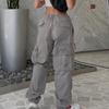 Осенние комбинезоны 2022, мешковатые прямые джинсы, винтажные брюки-карго 90-х годов, женская модная уличная одежда, брюки с низкой талией, джинсы Харадзюку