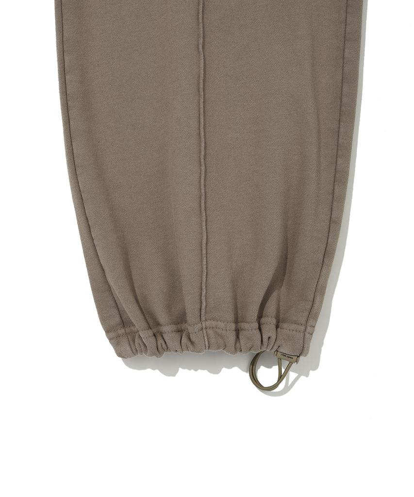 WACKY WILLY Pigment Typography Sweatpants Khaki
