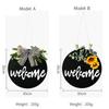 Gift Hanging Home Decor Welcome Wreath Sign Welcome Home Sign Front Door Decor Sunflower & Bow