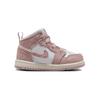 Air Jordan 1 Mid SE TD Legend Розовые детские кроссовки Белый парус FN7537-161