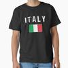 Italia shirts Классическая футболка Футболка Сделано в США/Австралии Размер S-2XL Унисекс Футболка