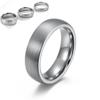 4/6/8mm Rings for Men Sand Surface Tungsten Steel Women Wedding Rings Simple Boy Girl Couple Rings Propose Marriage Gift