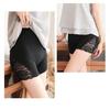 Женские защитные брюки с высокой эластичностью, поддерживающие живот, бесшовные кружевные, защищающие от воздействия окружающей среды, с высокой талией, облегающие, быстросохнущие, мини-юбка, внутренние шорты, шорты для йоги