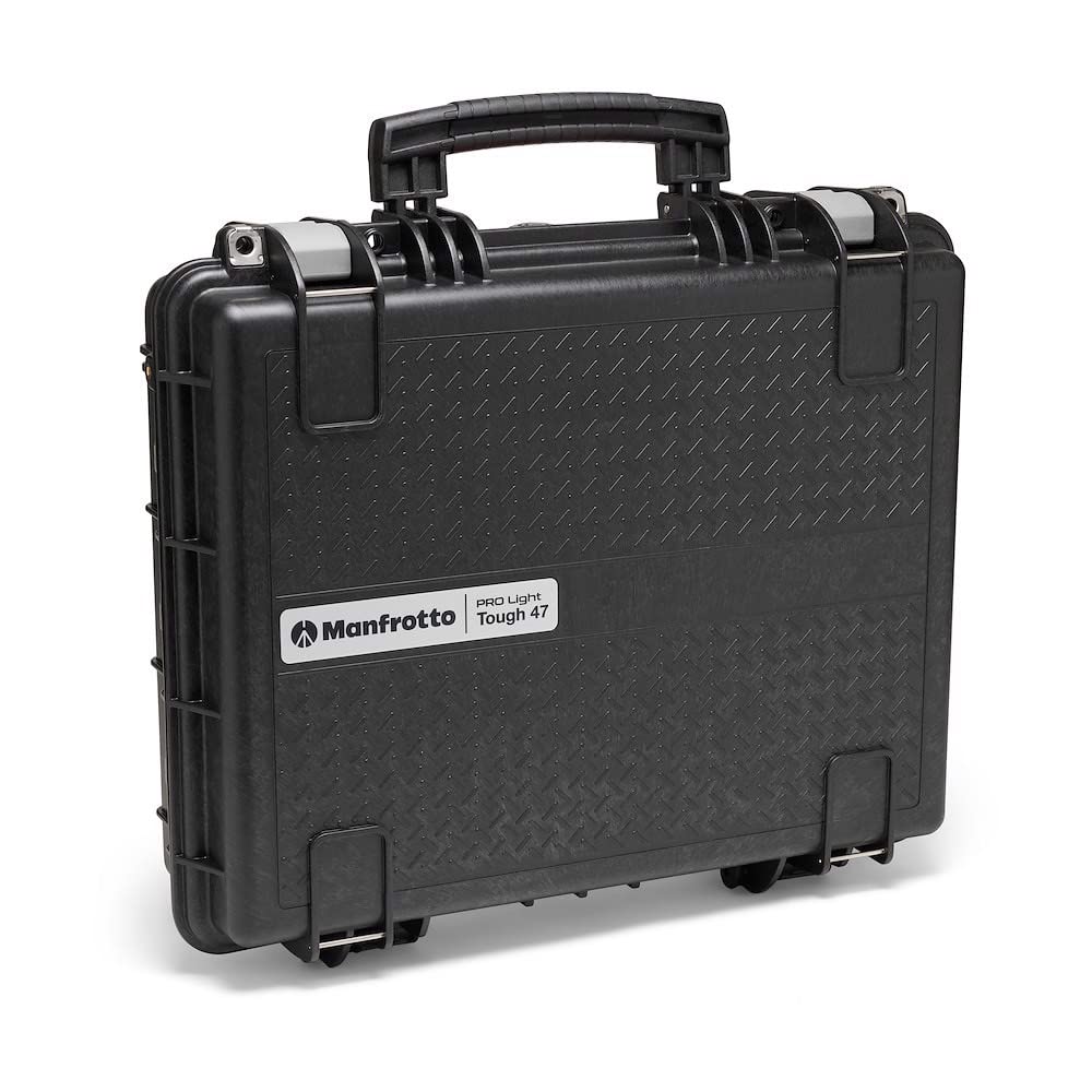 Manfrotto Camera Hard Case PL TOUGH Foam Black Plastic Material Airtight Dustproof Waterproof Shockproof MB H-47 PL-TH47-F