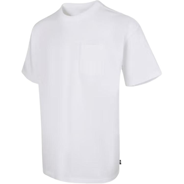 Nike Футболки мужские белые с круглым вырезом умеренного прямого кроя DQ9296-101