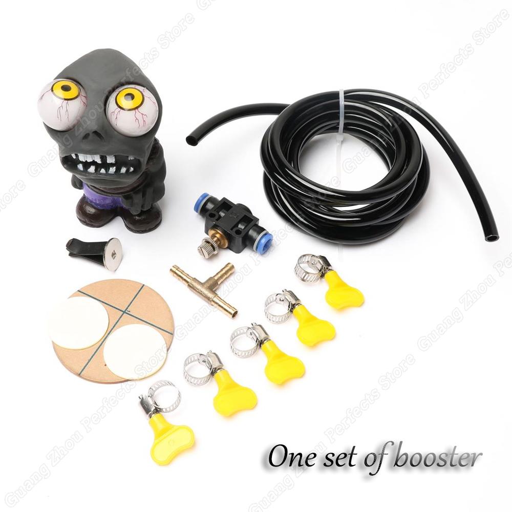 2022 New Car Turbo Explosive Eye Doll Car Boost Eye Zombie Toys To Decompress Ornaments Big Eye Dolls Auto Accessories Styling