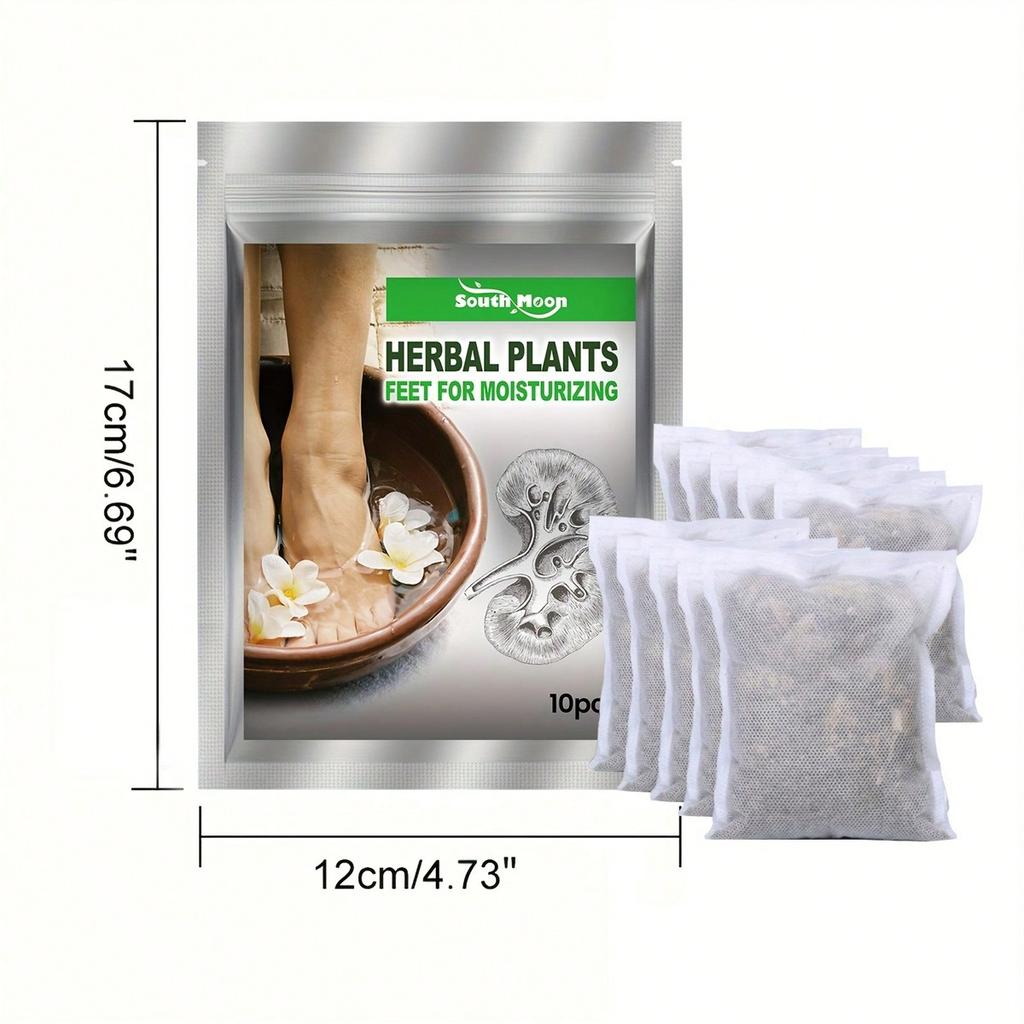 10 Pieces Foot Bath Bag To Regulate The Body, Remove Dampness, Aid Sleep, Warm The Kidneys, Strengthen The Body, and Remove Cold Foot Bath Bag