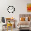 Simple Three-dimensional Digital Wall Clock Stylish Silent Punch-free Wall Mounted Clock for Study Bedroom Kitchen Sending