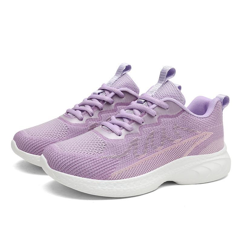 Spring breathable women's foot strength elderly shoes women's soft-soled mother shoes middle-aged and elderly walking shoes running sports shoes women