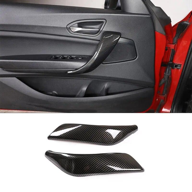 ABS углеродное волокно, автомобильный центр управления, украшение интерьера, наклейка для BMW 1 2 серии F20 F21 F22 F23 2012-2018, автомобильные аксессуары