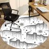 1pc Galaxy Dots Office Round Area Rug, Indoor Mat Suitable For Office, Under Office Chairs Bedroom Living Room Home Decor, Room Deco 174