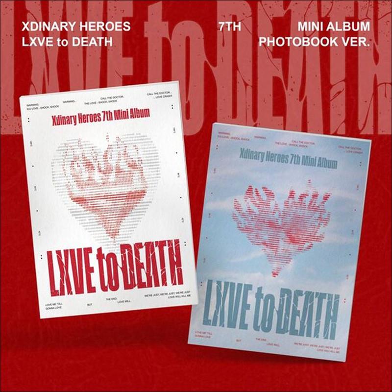(Фотокнига Вер.) Xdinary Heroes - LXVE to DEATH 7-й мини-альбом + Бесплатный подарок