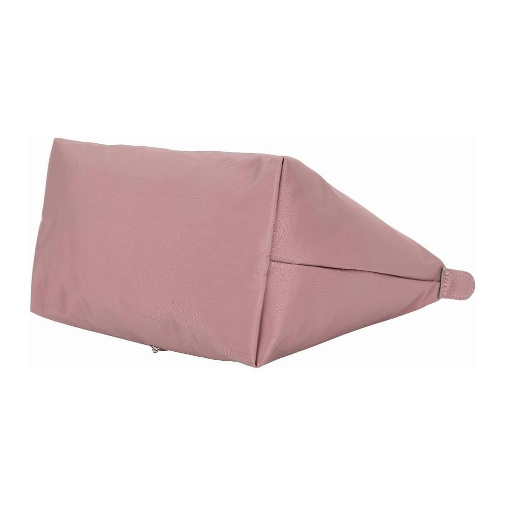 Longchamp Складная нейлоновая и кожаная сумка-тоут Le Pliage Club с короткой ручкой для женщин Розовый сушеный 1623619P13