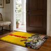 Floor Mat Soft Flannel Rug Non Slip Absorbent Mat for Bathroom Bedroom Home Decor Anime Hot O One Punch Man