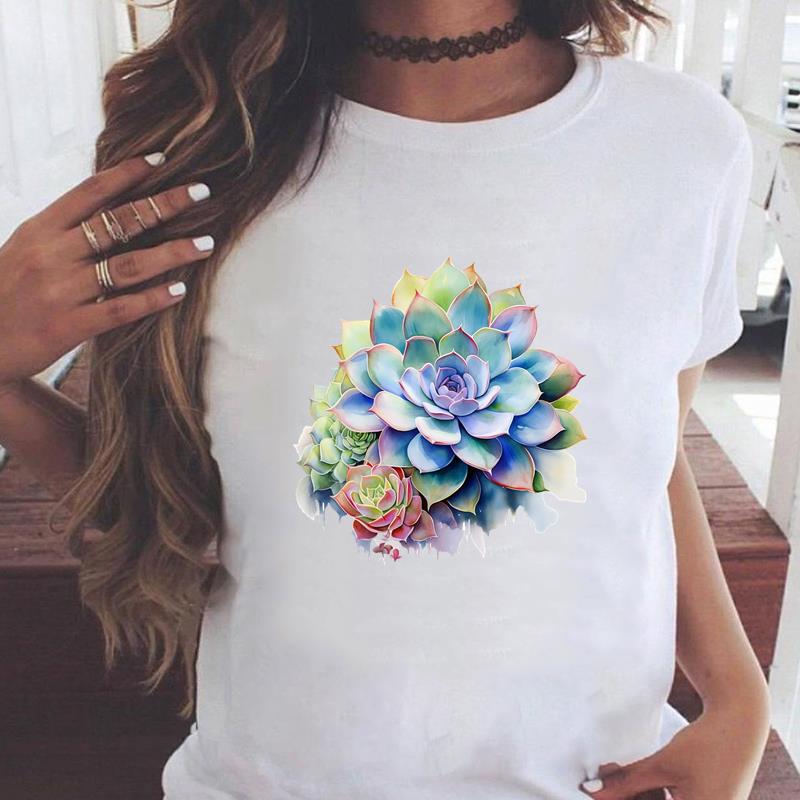 (Азиатский размер) Повседневная женская мода принт с коротким рукавом футболки с милой бабочкой 90-х одежда T женский топ с графическим принтом футболка