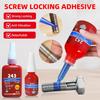 Screw Glue 243 Thread Locker Tightening Screws Prevent Loosening Rusting Caulking Adhesive Temperature Resistance Tool