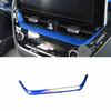 Fit For Toyota Corolla 2019-2023 Bright Blue Middle Air Outlet Vent Frame Trim