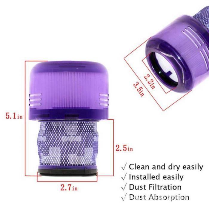 Filtre - Dyson - V11 SV14 - Lot de 2 - Filtration HEPA - Accessoires Aspirateur