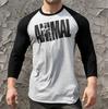 «Мужская футболка-реглан с коротким рукавом для бодибилдинга Beast Fitness — европейские и американские размеры, большие»