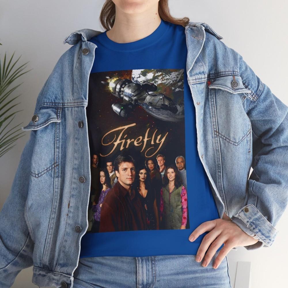 Firefly TV (2002) T-Shirt Sci-Fi Future Spaceship Western Serenity