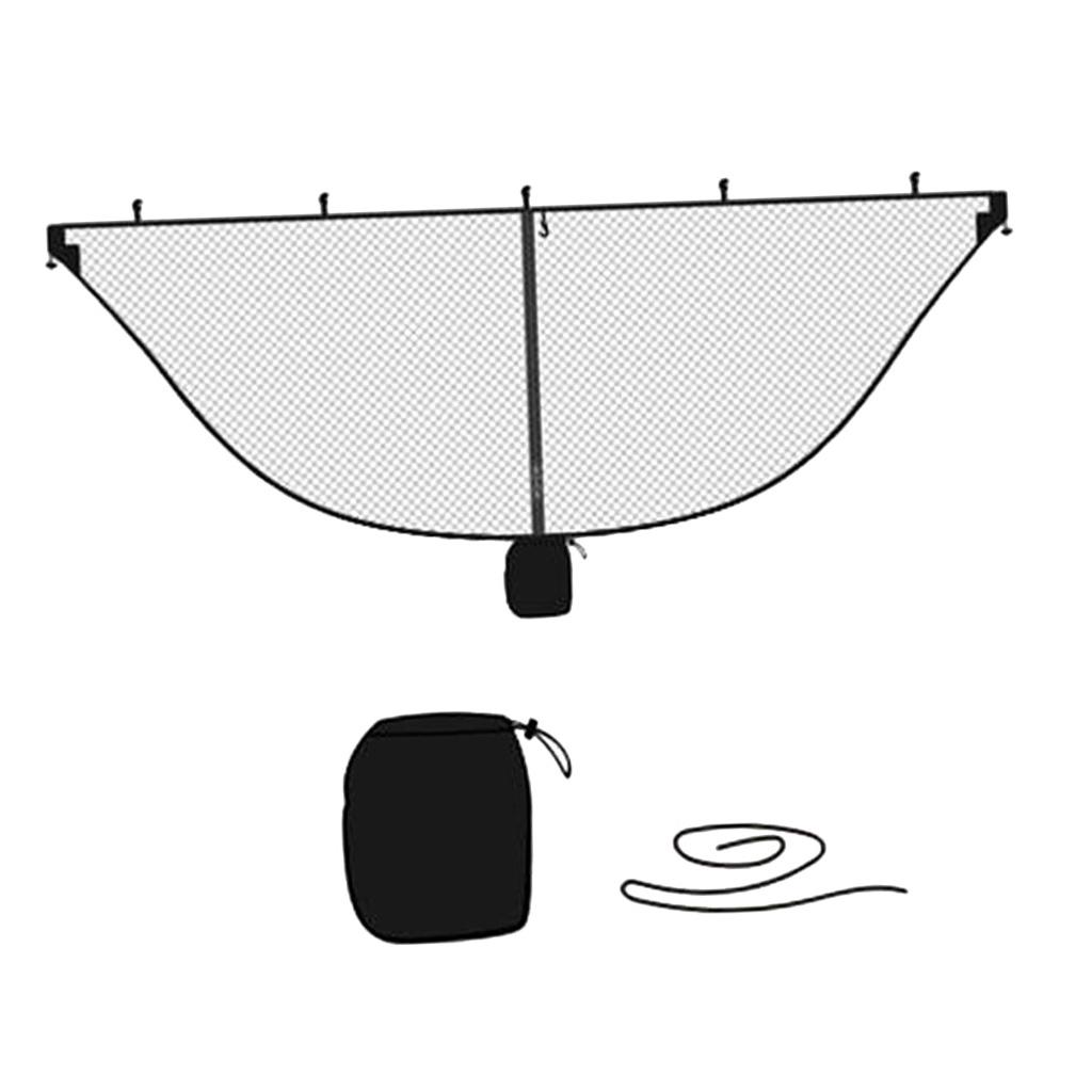 Hammock Bug Net Portable 360 Degree Protection Mesh Cover for Outdoor Camping Equipment Travel Hiking Adventures