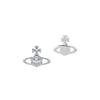 Серьги-гвоздики Mayfair Star из латуни Женские серьги Синий Серебристый 62010029-02W388