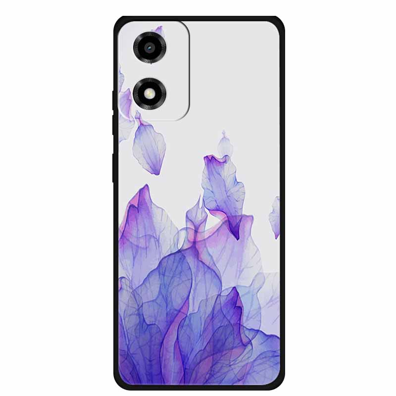 Black Case For Motorola Moto E14 Fundas Silicon TPU Soft Phone Cover Shield For Motorola Moto E14 E 14 Bumper Cartoon Case