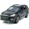 Масштаб 1/30 2021 Subaru Forester E-Boxer SUV модель игрушечного автомобиля из металла, литого под давлением, двери открываются, свет и звук, инерционный механизм для мальчиков, детей, мужчин и т. д.