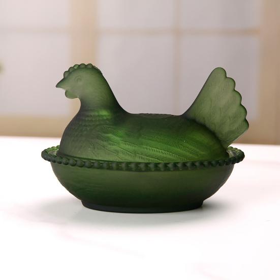 Candy Jar with Lid Chicken Shaped Vintage Decorative Candy Bowl Plastic Hen Nesting Candy Dish Kitchen Candy Organizer