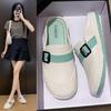 New Summer Platform Casual Women's Half Slippers Fashionable All-Match Flat Non-Slip Slippers