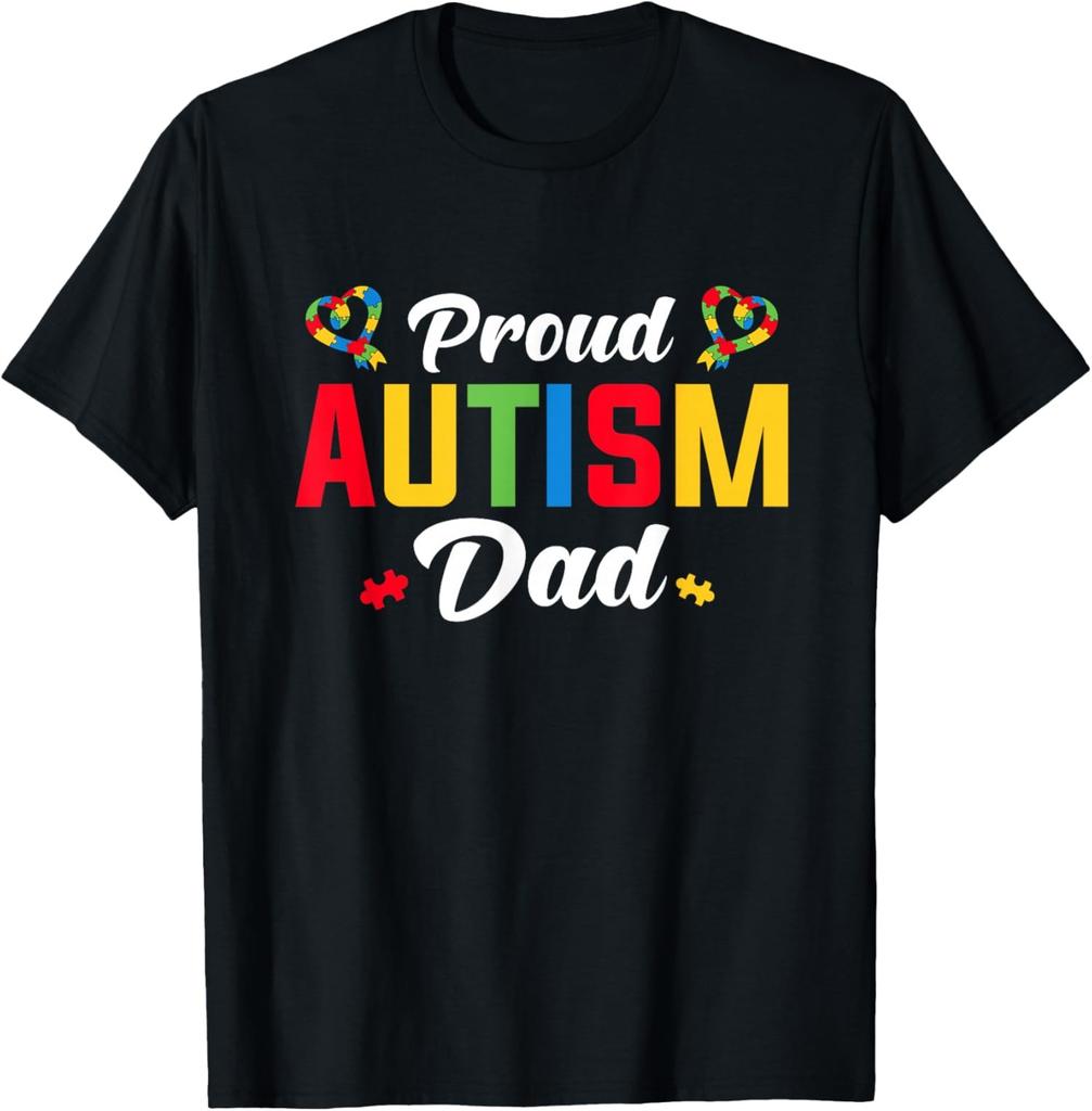 Больше принятия Сердце-пазл Awareness Autism Унисекс Футболка
