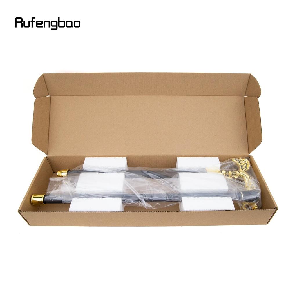 Трость с золотым черепом, декоративная трость вампира, винтажная модная трость для вечеринки, Хэллоуин, посох 93 см