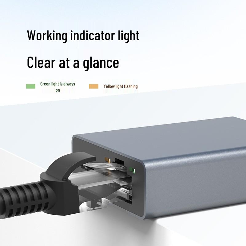 Универсальный док-станция 2-в-1 Type-C с PD100W, Gigabit Ethernet и портом Ethernet 100 Мбит/с