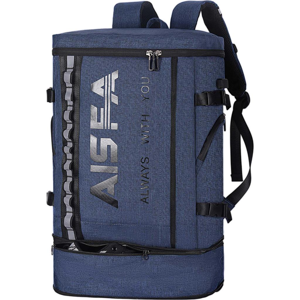 Backpack Climbing Rucksack Square Backpack Large Capacity Waterproof 17 Inch PC Business Backpack Laptop Back with USB Charging Port 30L Outdoor Bag