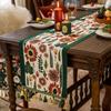 Cotton And Linen Tablecloth Rectangular Round Table Small Fresh Foreign Trade Coffee Table Cover Symmetrical Striped Tablecloth